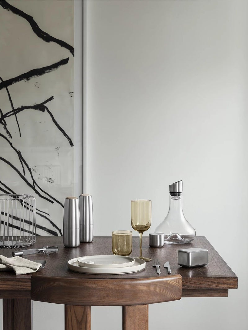 Blomus Basic Stainless Steel Butter Dish, Medium - Image 3